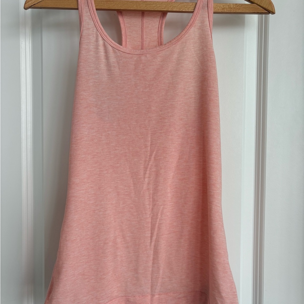 Gap fit breathe racerback tank top in pinkish…coral/peach